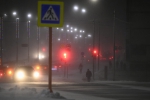 На город спустилась полярная ночь